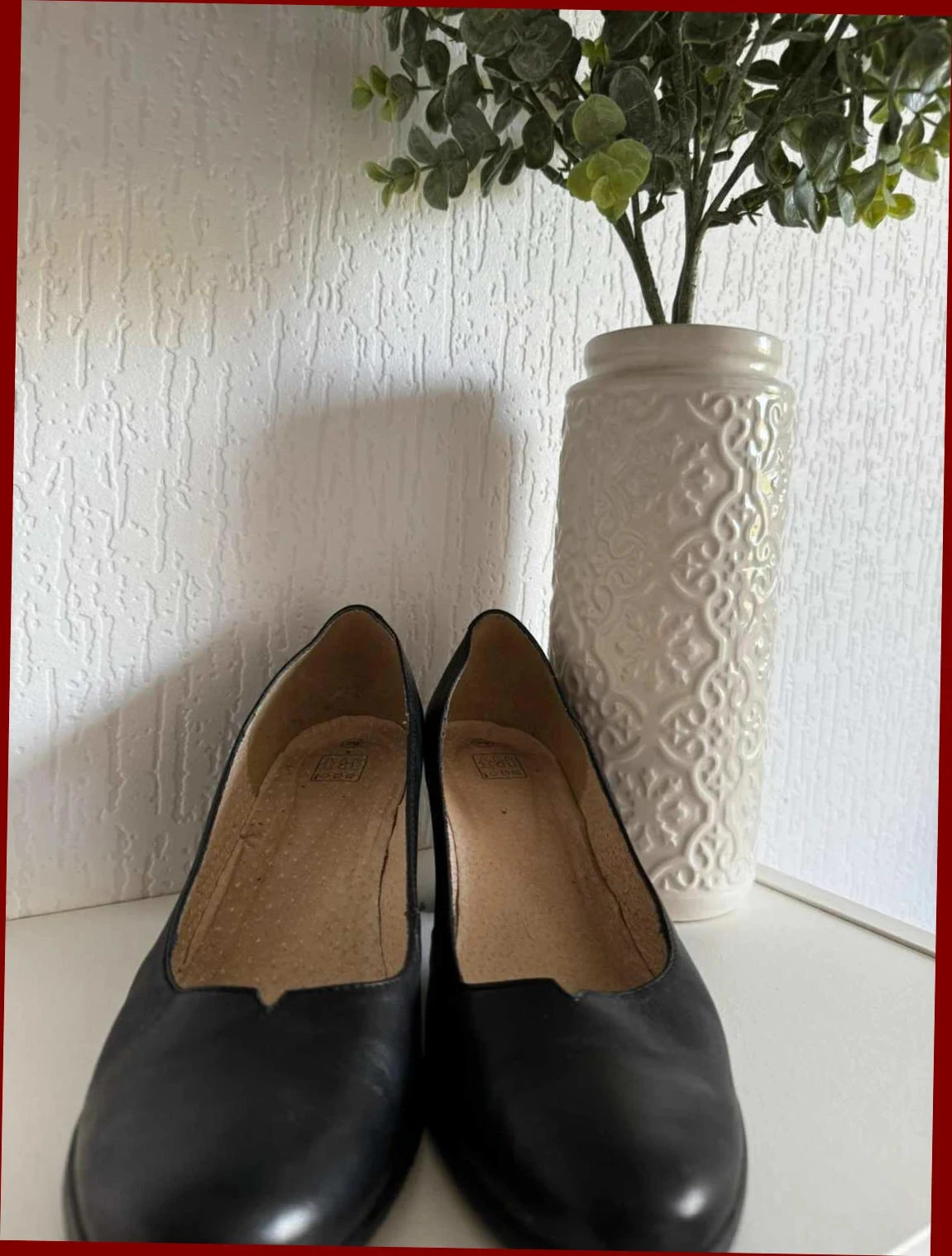 👠Escarpins en cuir Bragard – Taille 39 – Élégance & confort